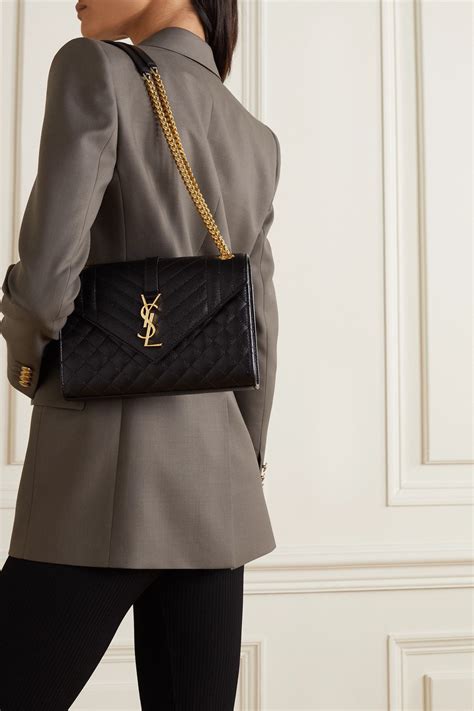 ysl bag medium|saint laurent quilted shoulder bag.